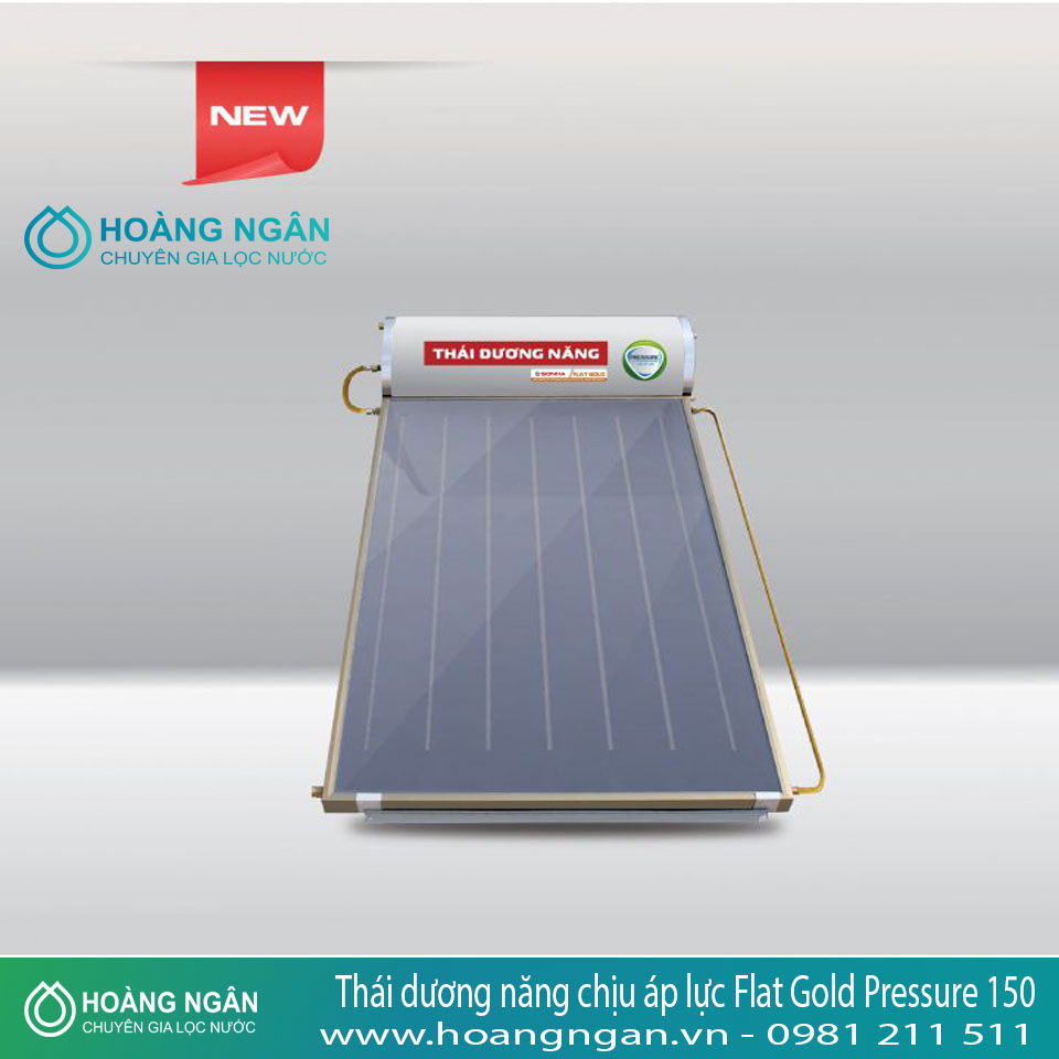 Thái dương năng chịu áp lực Flat Gold Pressure 150