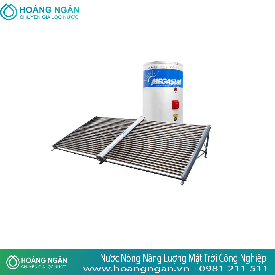 Hệ Thống Nước Nóng Năng Lượng Mặt Trời Công Nghiệp Megasun– Ống Chân Không