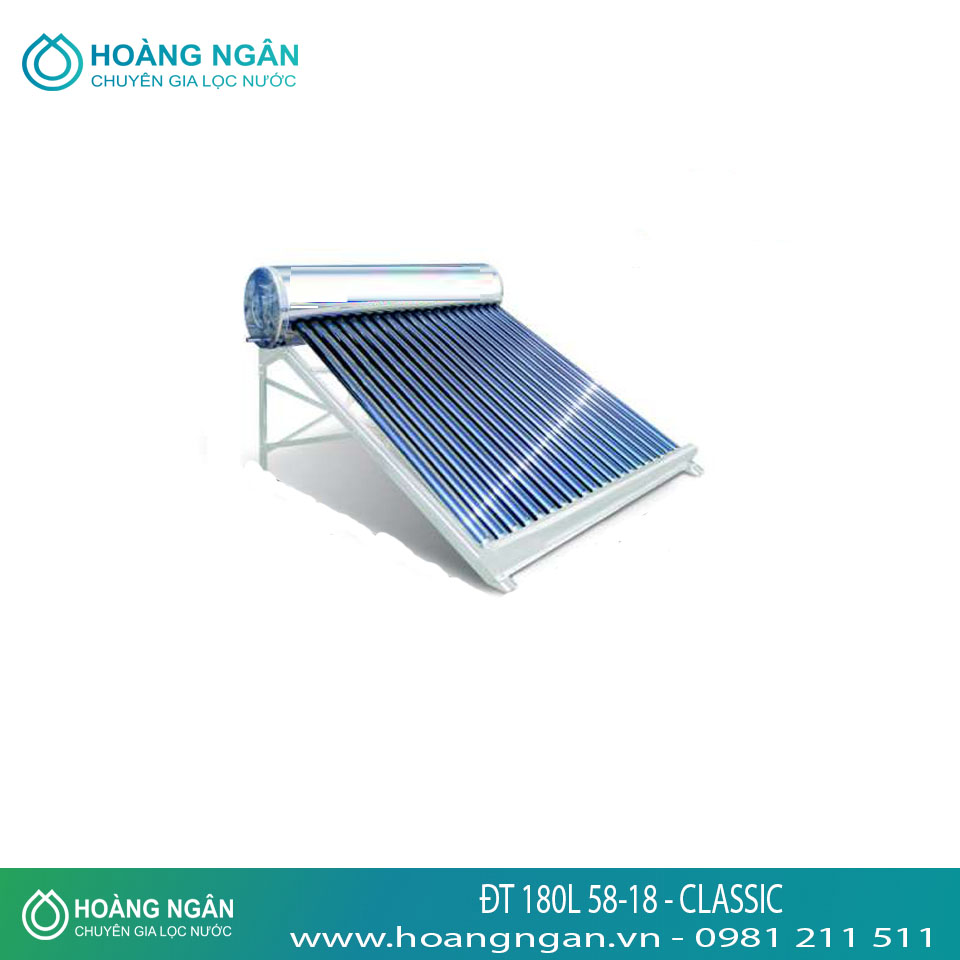 Máy nước nóng năng lượng mặt trời ĐT 180L 58-18 - CLASSIC