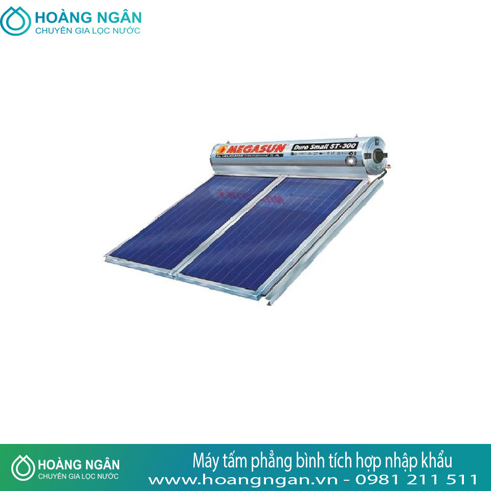 Máy tấm phẳng bình tích hợp Megasun nhập khẩu