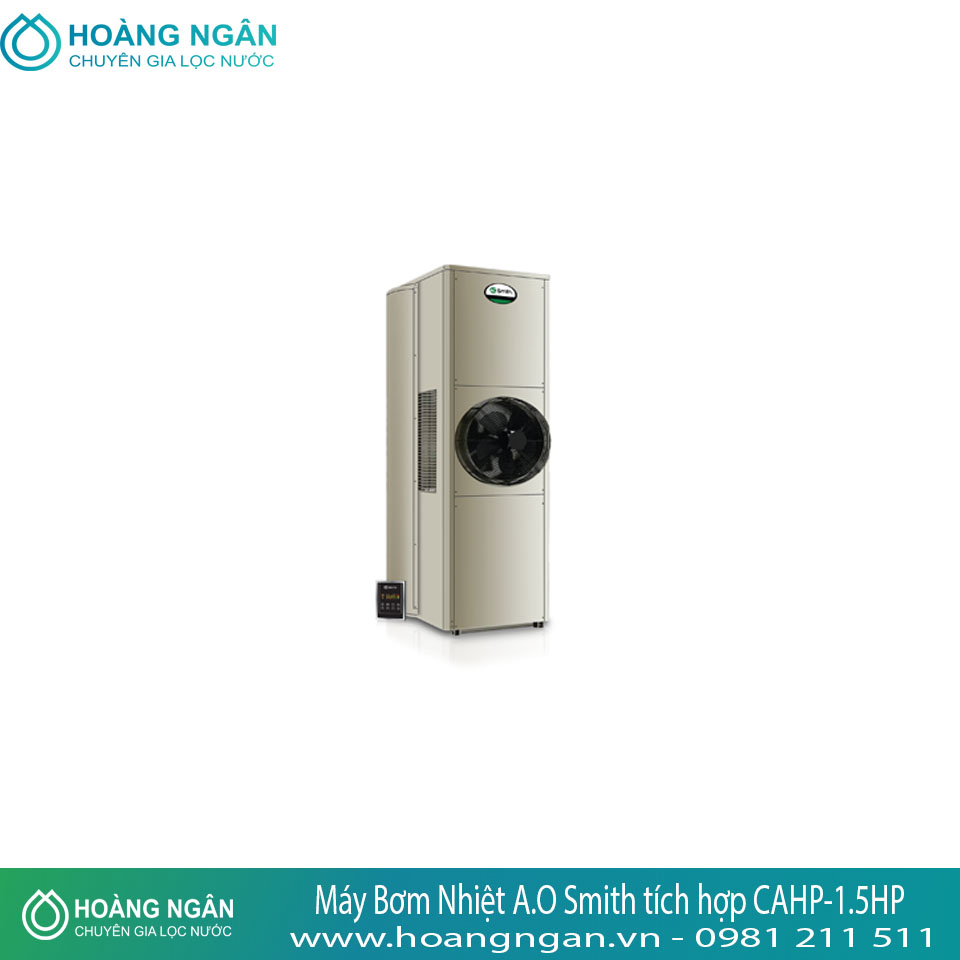 Máy Bơm Nhiệt A.O Smith – Máy bơm nhiệt tích hợp CAHP-1.5HP công suất 300L/h