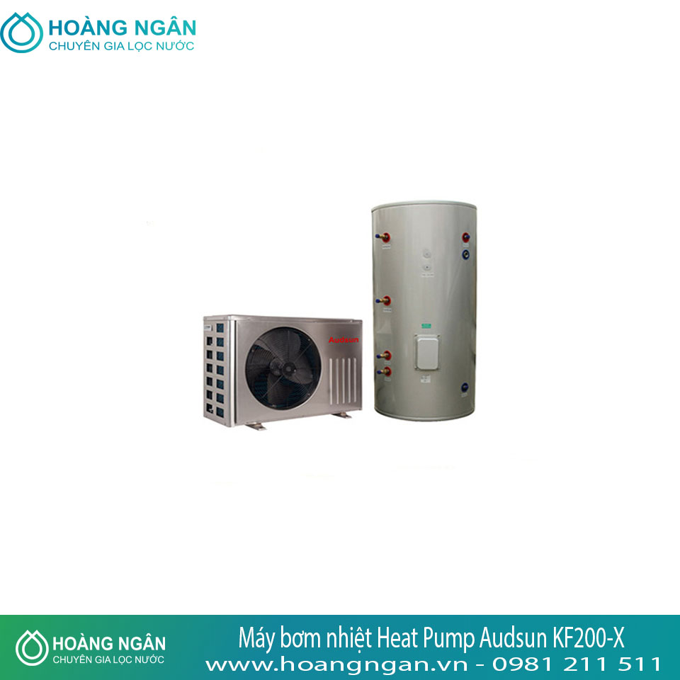Máy bơm nhiệt Heat Pump Audsun KF200-X công suất 200l/h
