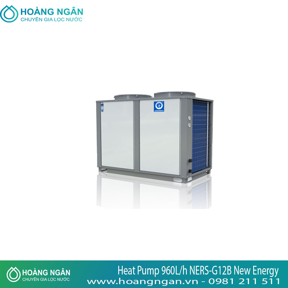 Máy bơm nhiệt nước nóng không khí Heat Pump công suất 960L/h NERS-G12B New Energy