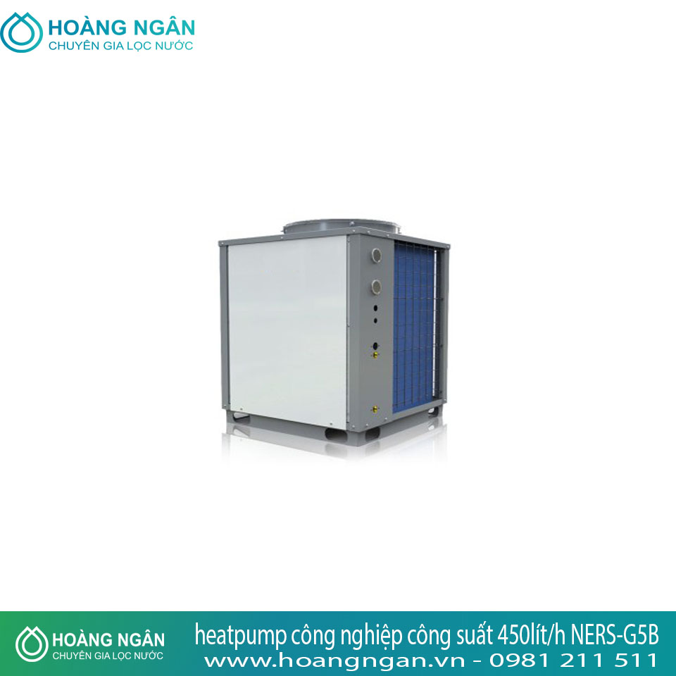 Máy bơm nhiệt heatpump công nghiệp công suất 450lít/h NERS-G5B