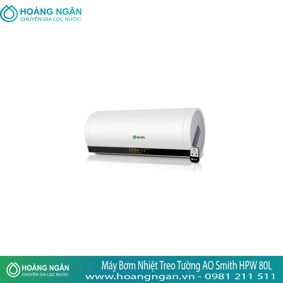 Máy Nước Nóng Bơm Nhiệt Treo Tường AO Smith HPW 80L