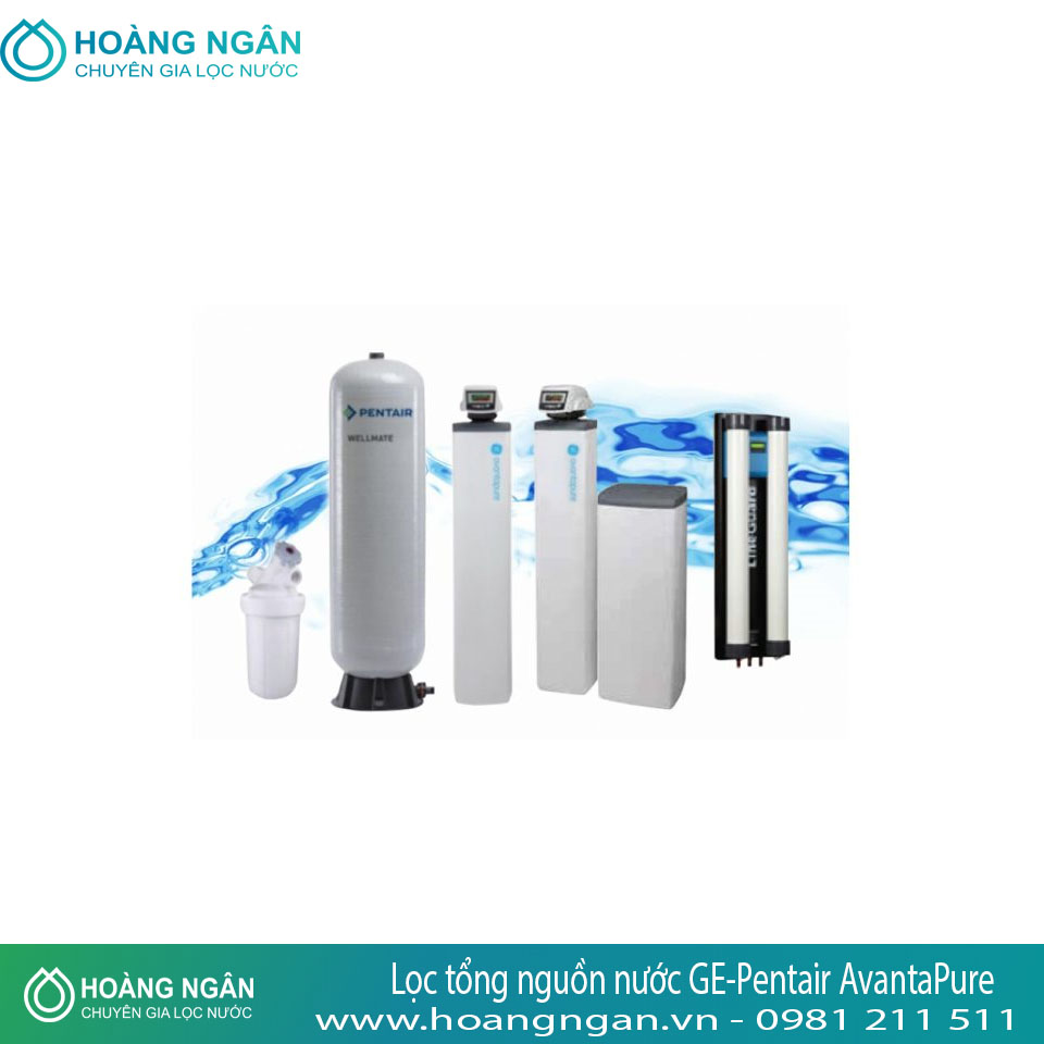 Hệ thống lọc tổng nguồn nước GE-Pentair AvantaPure