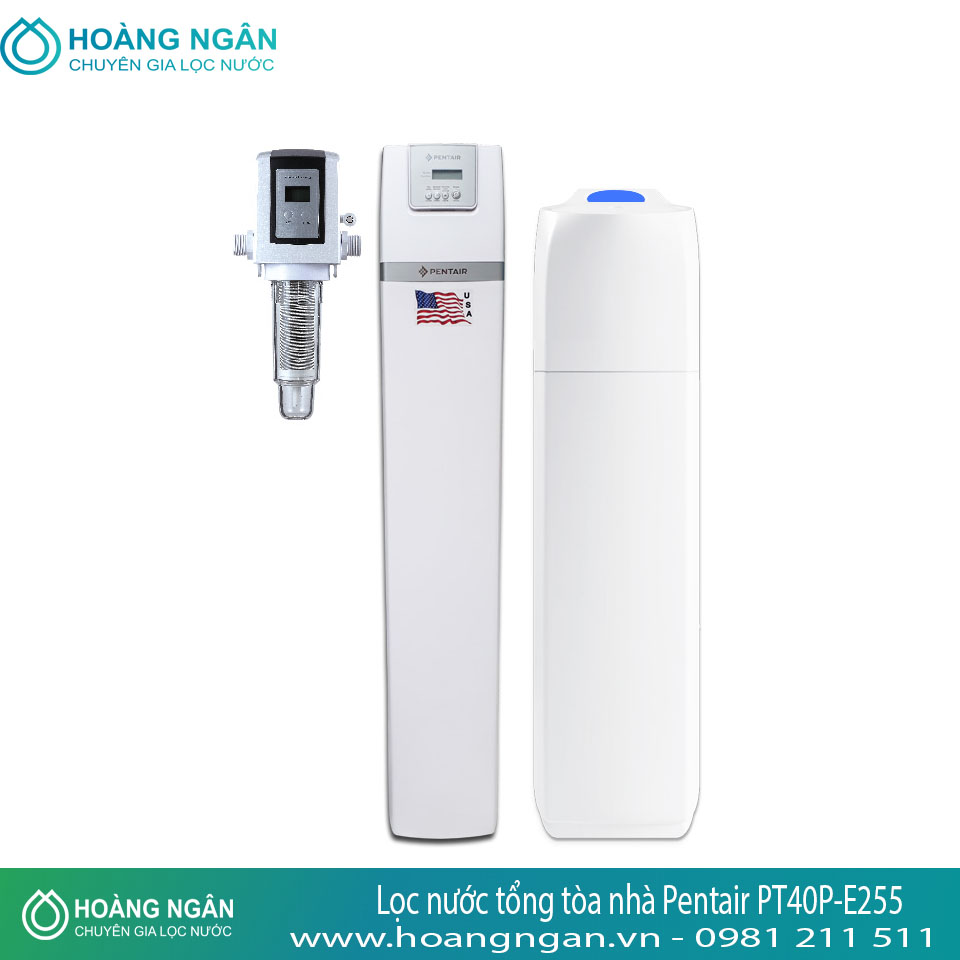 Hệ thống lọc nước tổng tòa nhà Pentair PT40P-E255