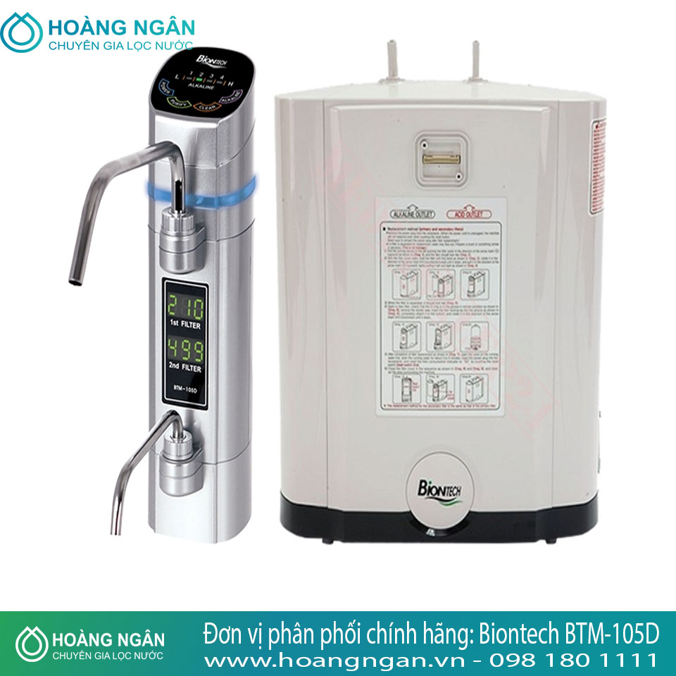 Máy điện giải ion kiềm Biontech BTM-105D