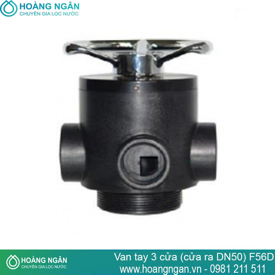 Van tay 3 cửa (cửa ra DN50) F56D