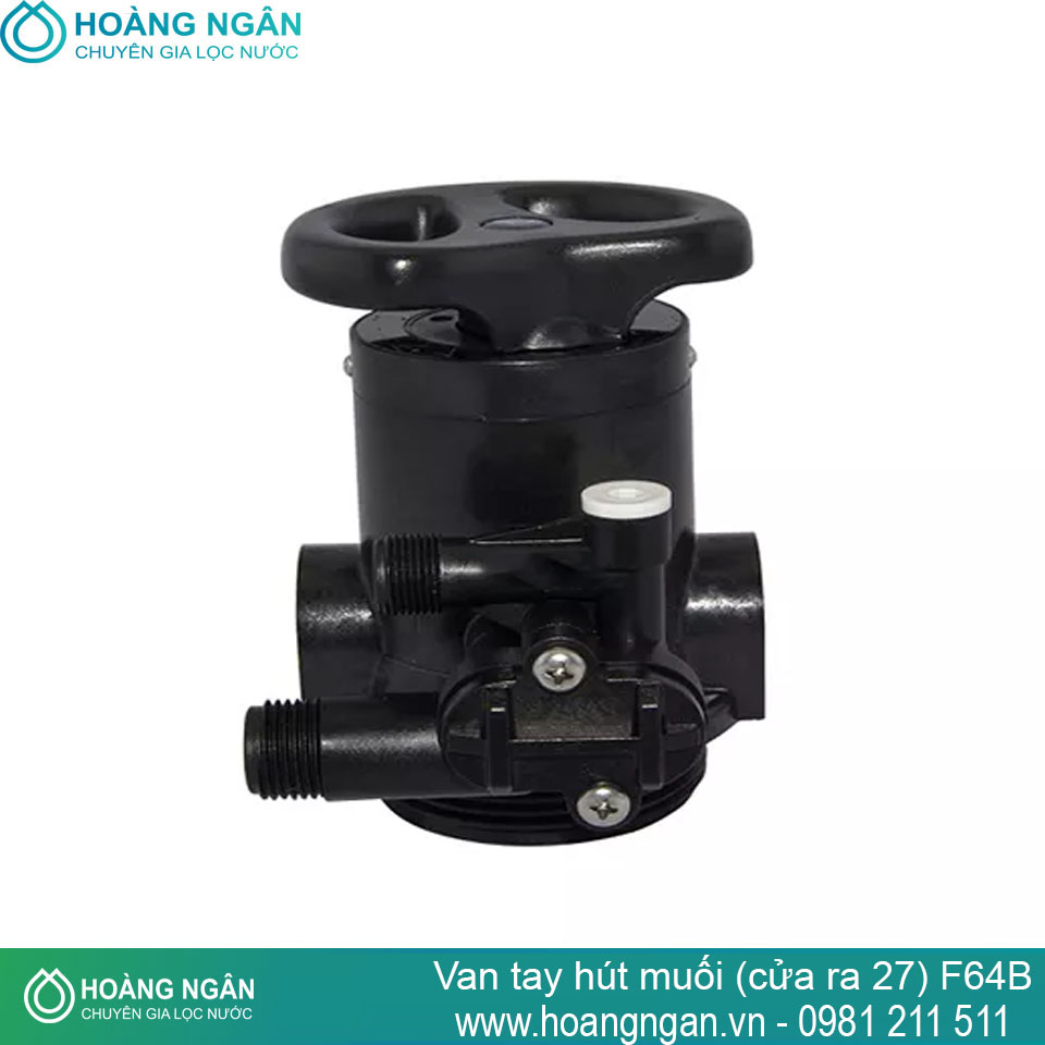 Van tay hút muối (cửa ra 27) F64B