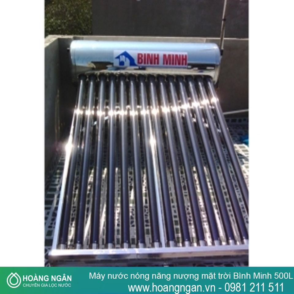 Máy nước nóng năng lượng mặt trời Bình Minh 500L