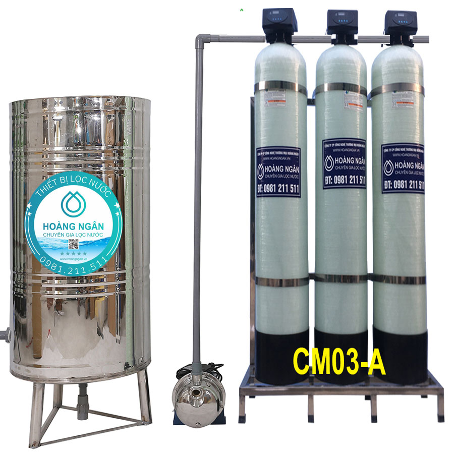 Thiết bị lọc nước giếng khoan GK–CM03-A