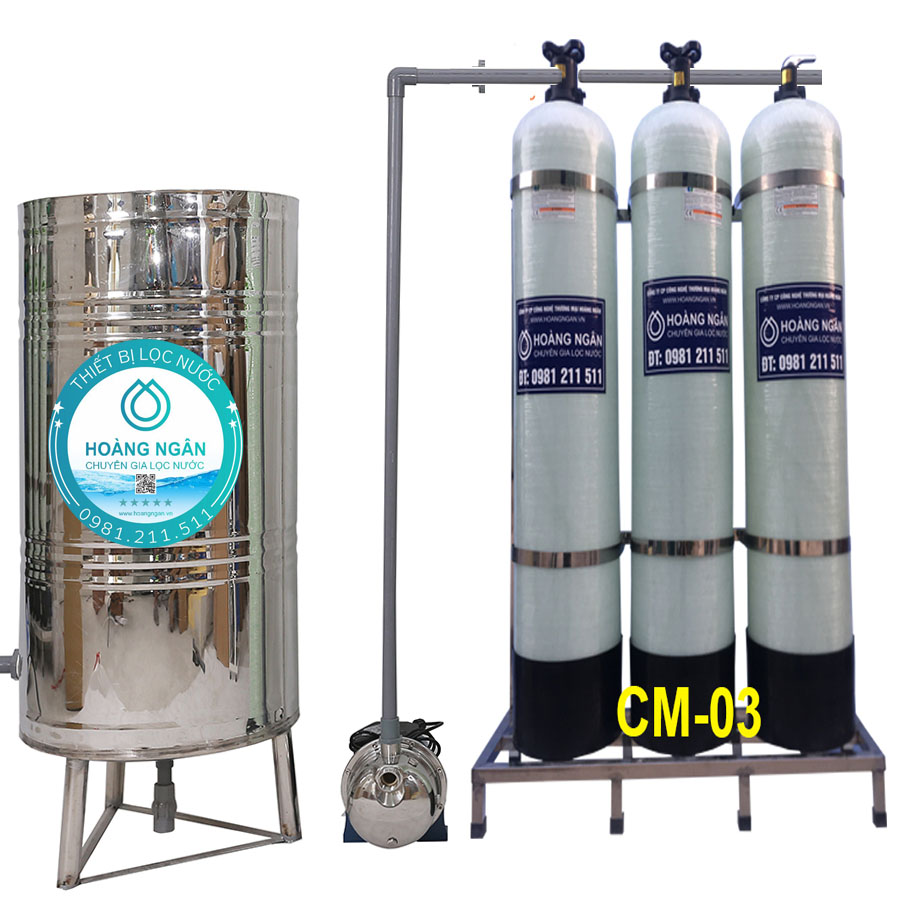 Thiết bị lọc nước giếng khoan GK–CM03