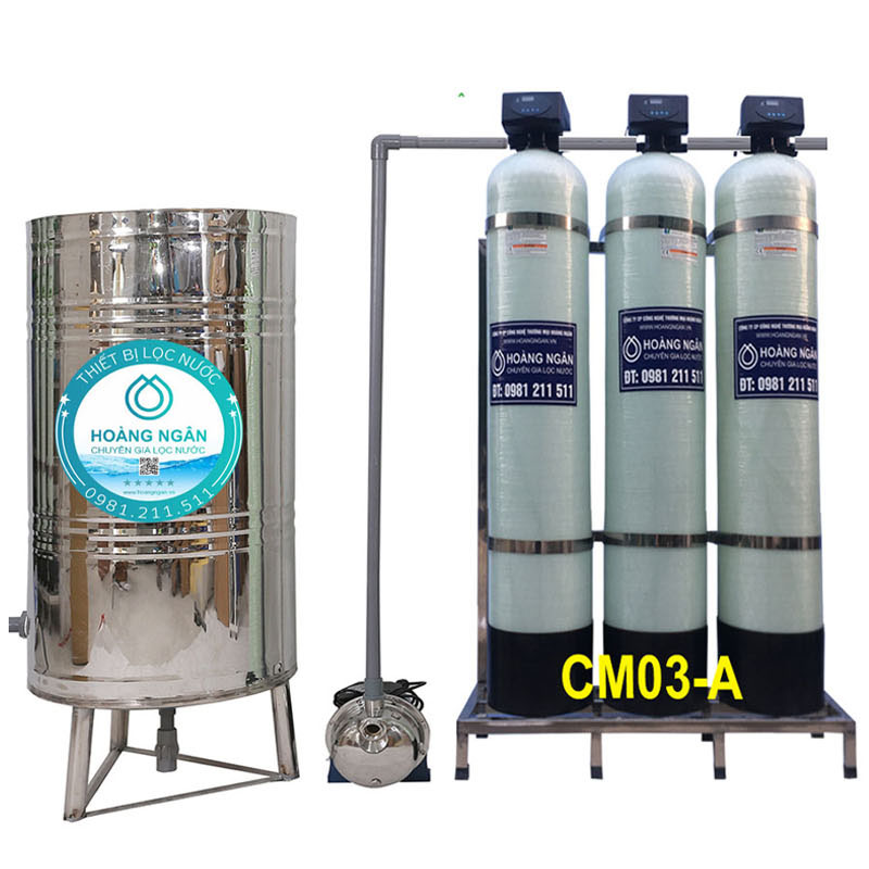 Thiết bị lọc nước tổng toàn nhà INOX-03-CA