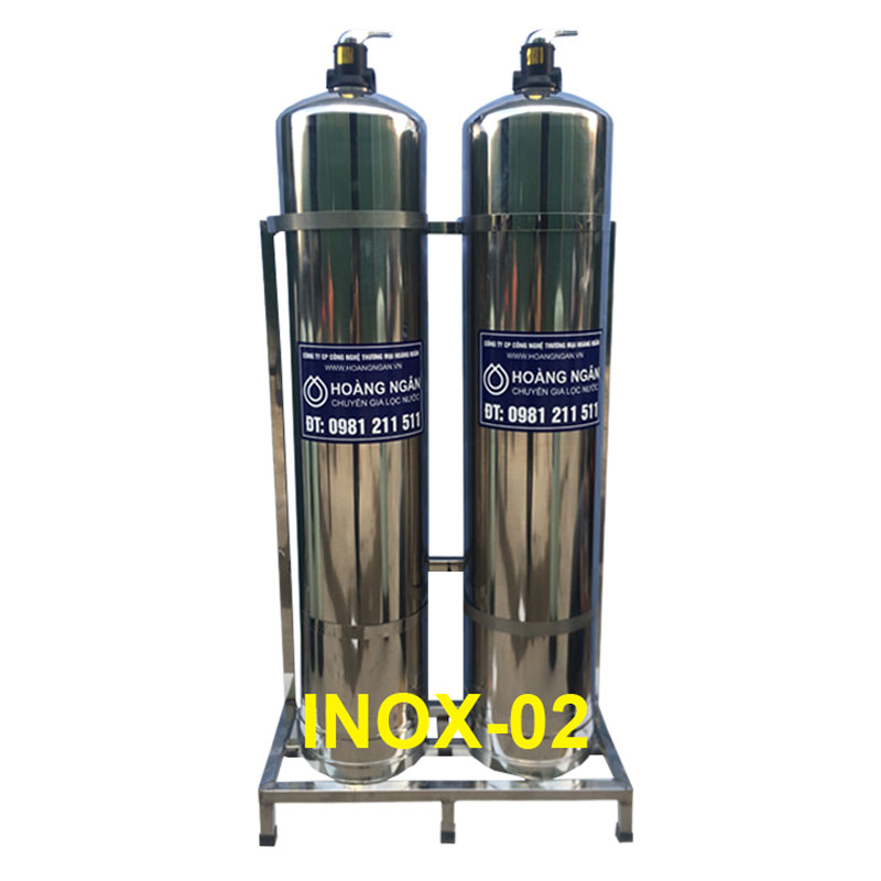 Thiết bị lọc nước tổng toàn nhà INOX-02
