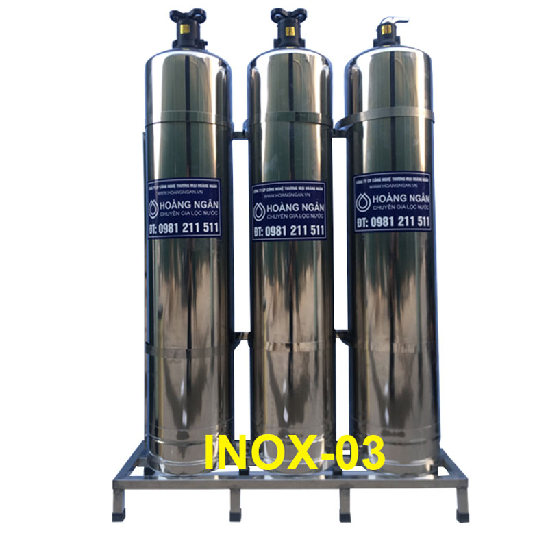 Thiết bị lọc nước tổng toàn nhà INOX-03