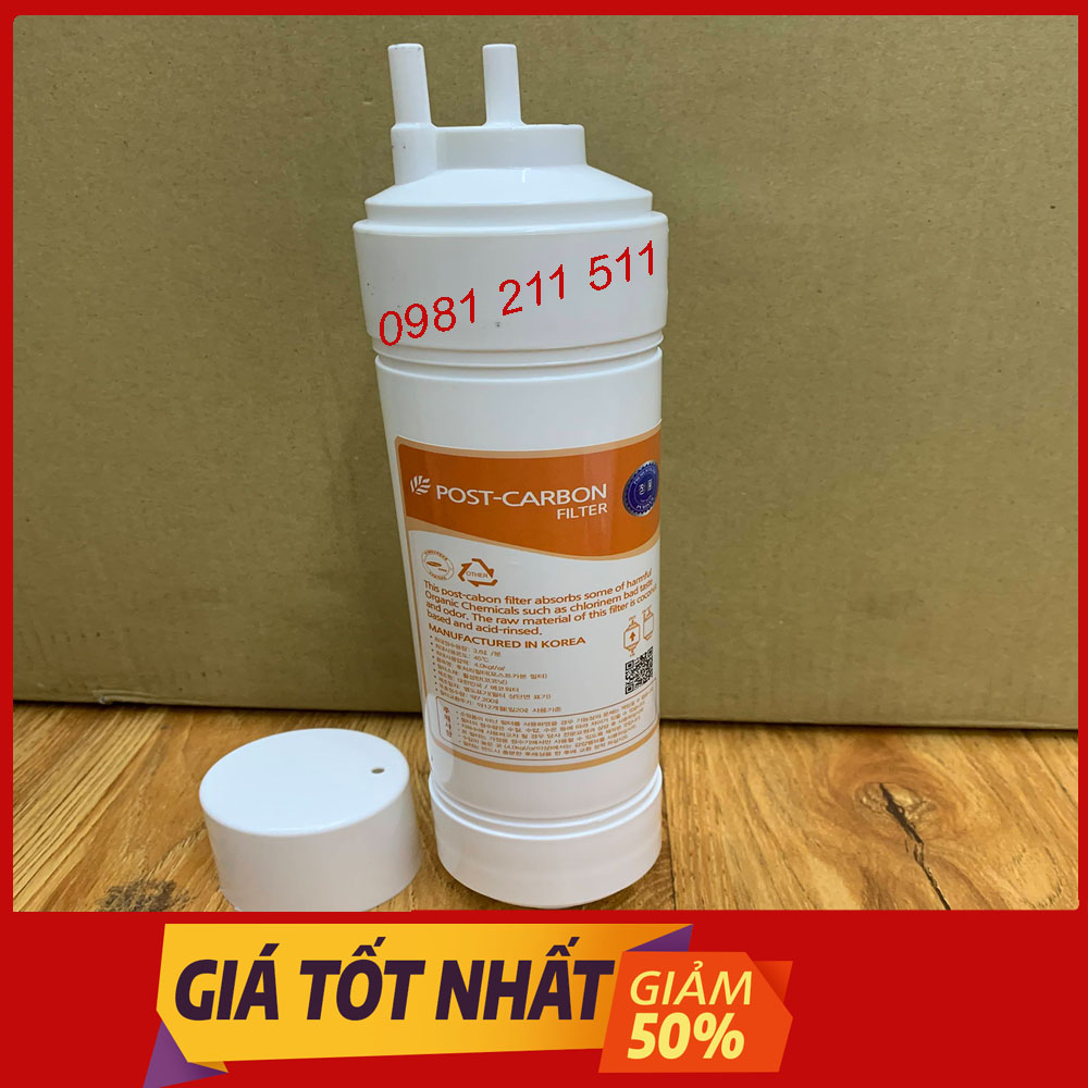 Lõi lọc nước số 4 Hàn Quốc Postcarbon dùng cho cây nóng lạnh