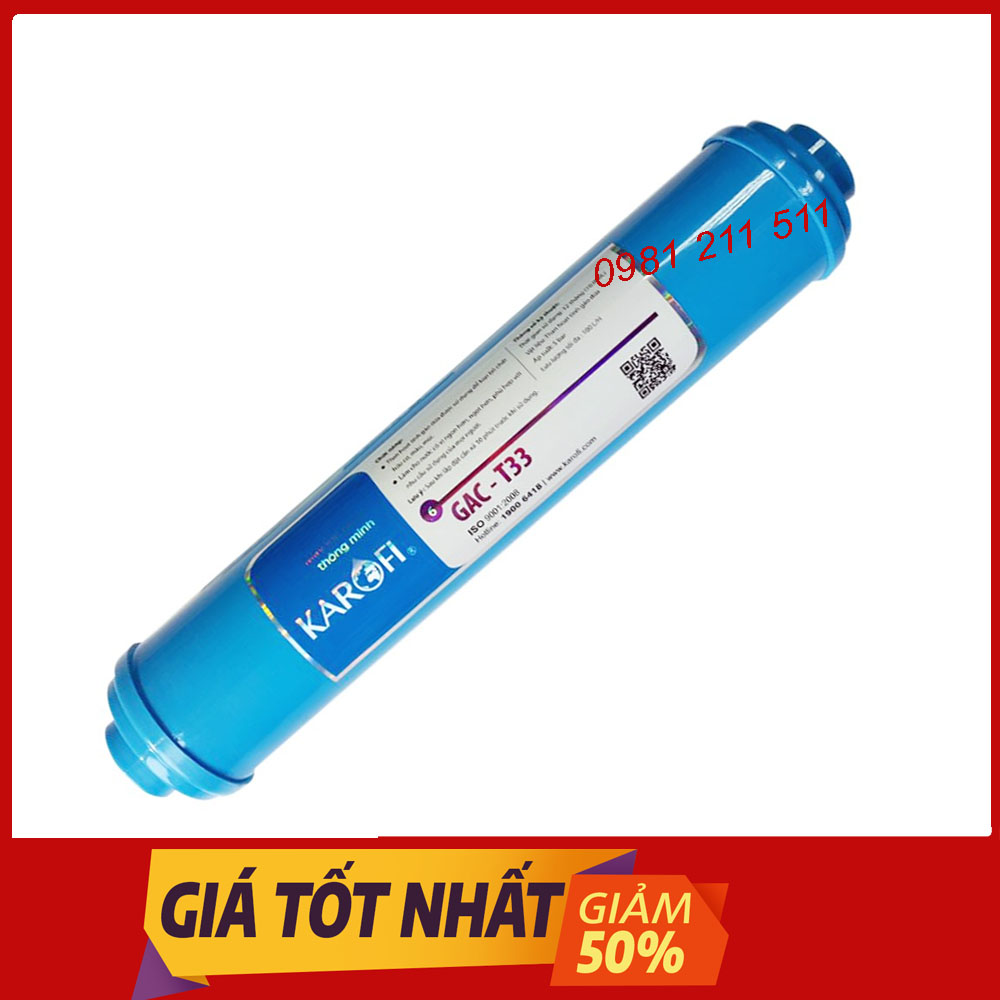 Lõi lọc số 5 T33 trắng cho máy lọc nước
