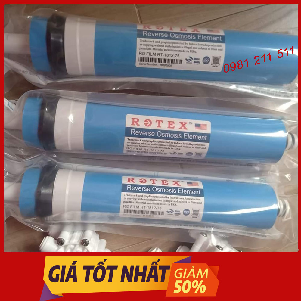 Màng R.O Rotex 50G dùng cho máy lọc nước