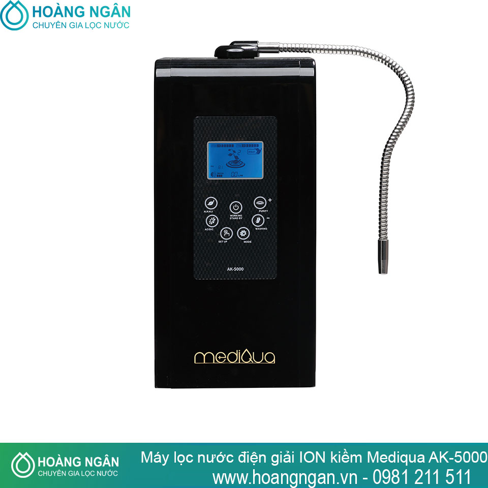 Máy lọc nước điện giải ion kiềm Mediqua AK-5000