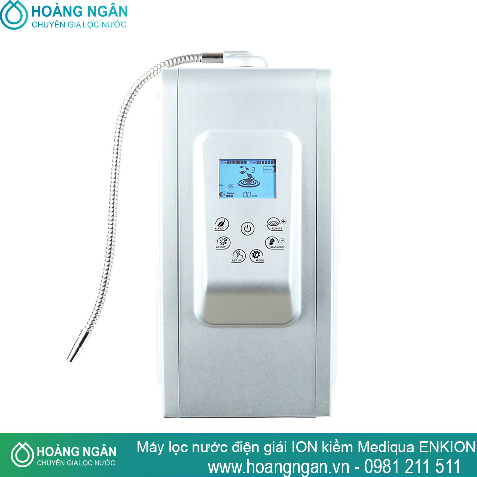 Máy lọc nước điện giải ion kiềm MEDIQUA ENKION ( 7 TẤM ĐIỆN CỰC )