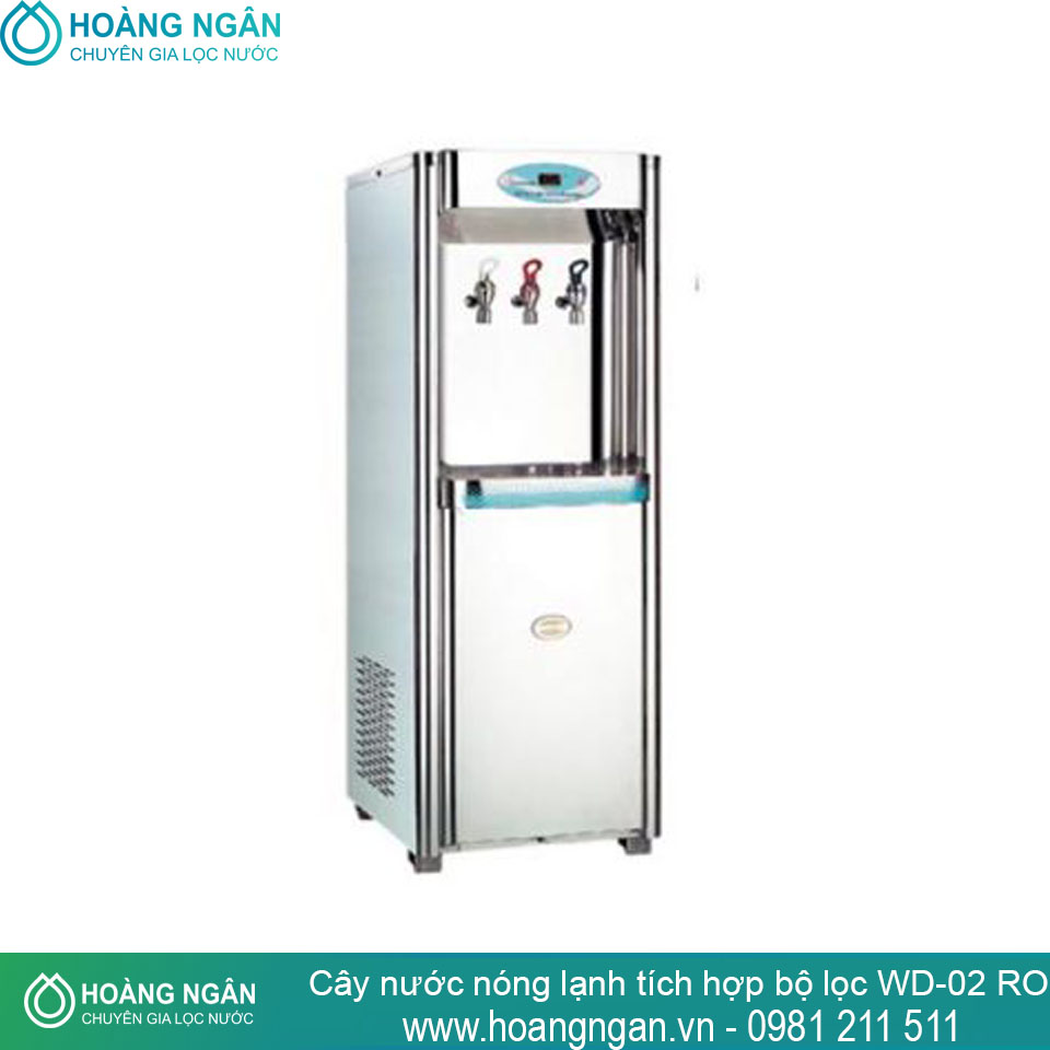 Cây nước nóng lạnh tích hợp bộ lọc WD-02 RO