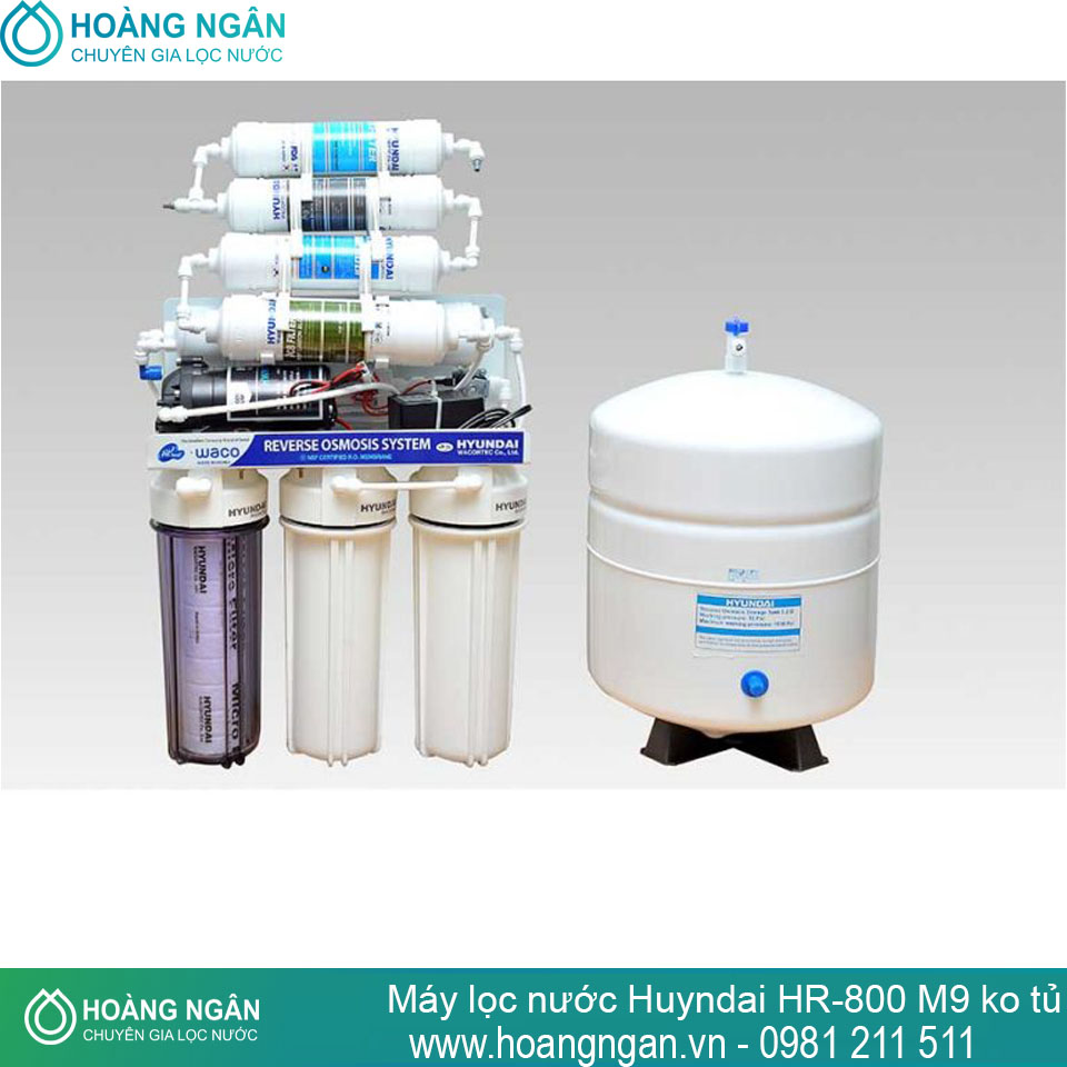 Máy lọc nước Ro WACO HR-800 M9 ( 9 cấp ) không tủ