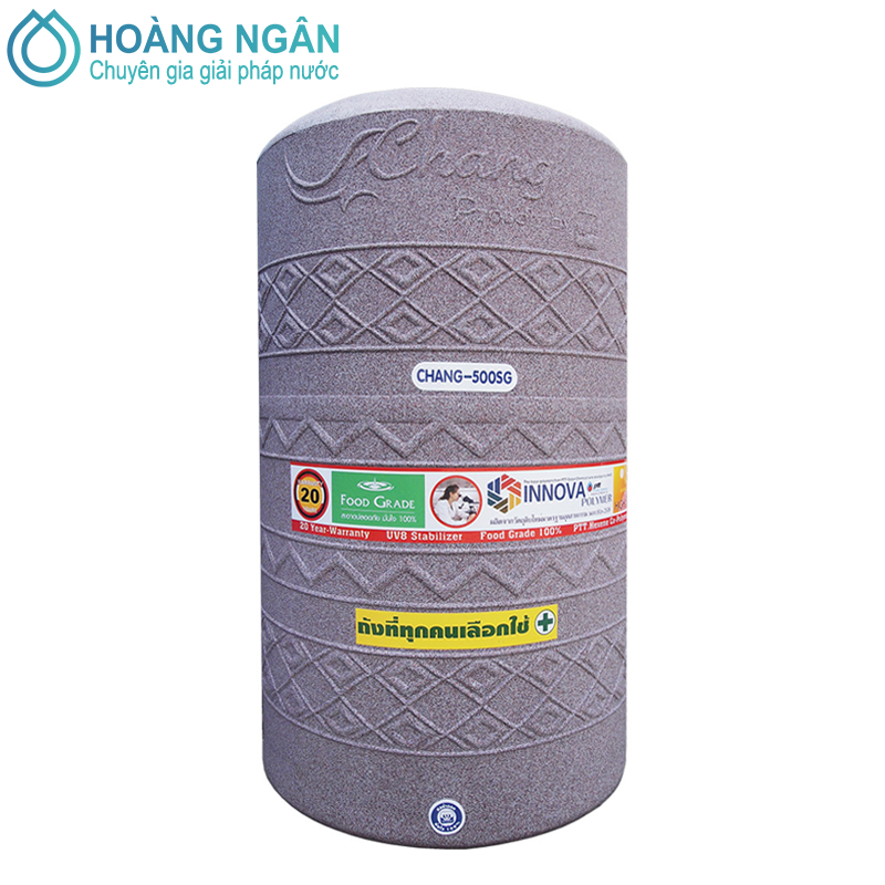 Bồn nước nhựa kháng khuẩn Wavelife CHANG WGD-1000 Lít