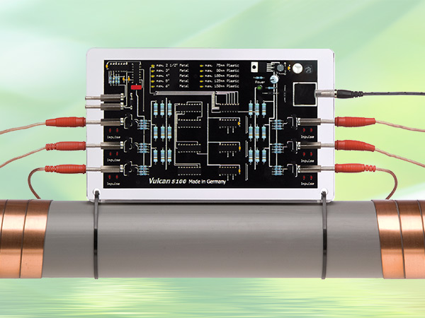 Thiết bị chống cáu cặn, xử lý nước cứng Vulcan S100 sử dụng thương mại