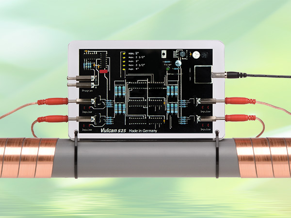 Thiết bị chống cáu cặn, xử lý nước cứng Vulcan S25 sử dụng thương mại