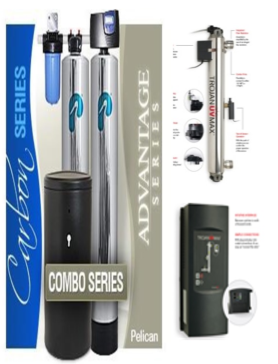 Bộ lọc tổng biệt thự Pelican PSM - PAC3-UV MAX PRO 20-USA