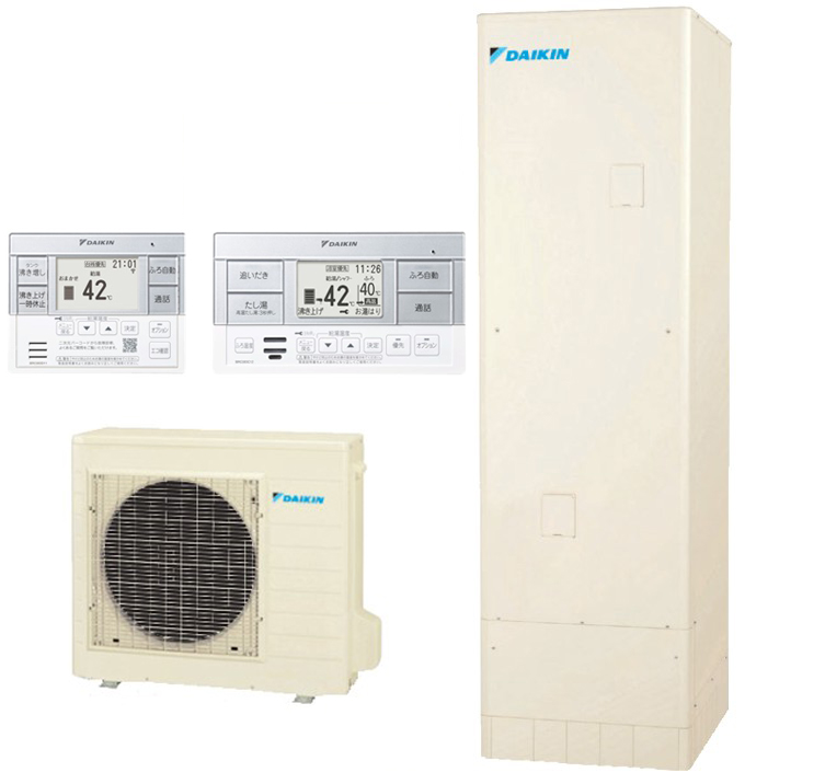 Máy nước nóng trung tâm Daikin EQ 37WFHV 370L (TU37WFHV + RQW45WHV-điều khiển từ xa