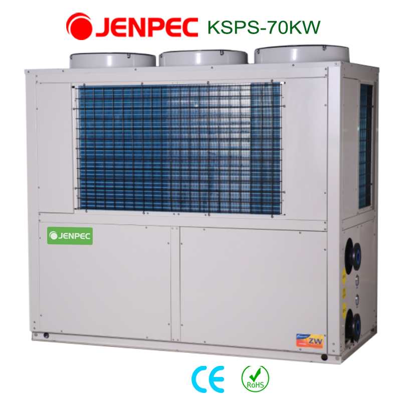 Máy bơm nhiệt Heatpump toà nhà khu nghỉ dưỡng JENPEC KSPS-70KW