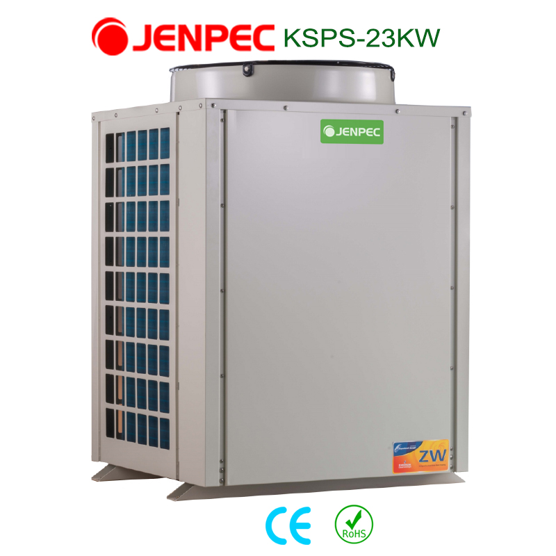 Máy bơm nhiệt Heatpump công nhiệp toà nhà trung tâm thương mại JENPEC KSPS-23KW