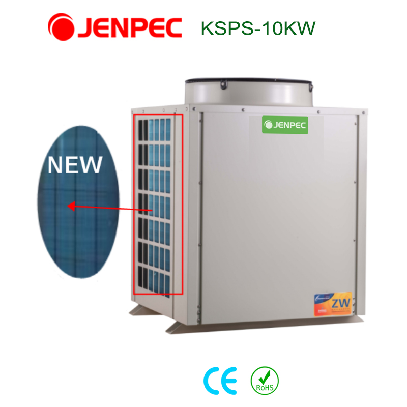 Máy bơm nhiệt Heatpump công nhiệp khách sạn toà nhà JENPEC KSPS-10KW