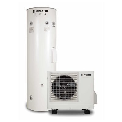 Máy nước nóng bơm nhiệt heatpump Sanden Sanco2 Nhật bản