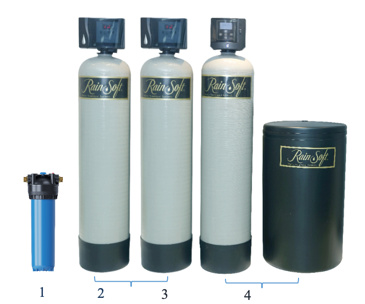 Hệ thống lọc nước nhập khẩu mỹ Rainsoft RS04 4 cấp