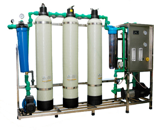 Dây chuyền lọc nước tinh khiết RO 125 lít/h 