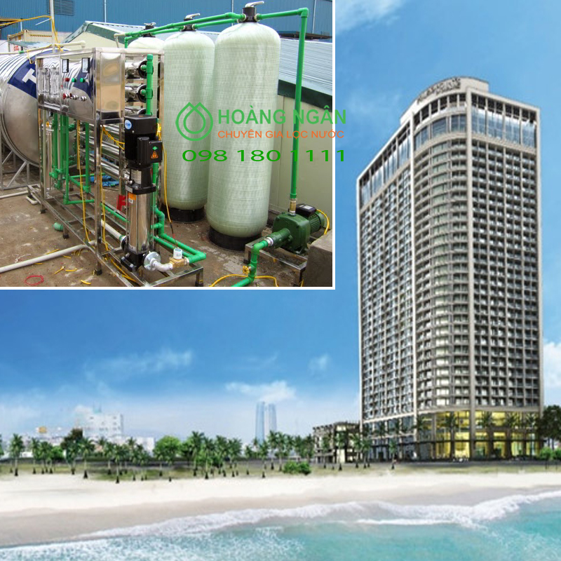 Hệ thống xử lý nước lọc thô lọc tổng cho khách sạn