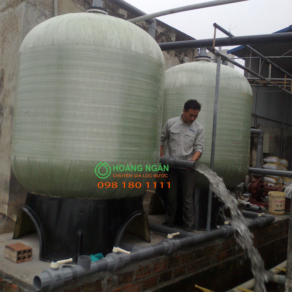 Thay thế vật liệu bảo trì hệ thống lọc thô lọc tổng nước giếng khoan